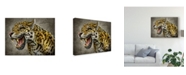 Trademark Global Patrick Lamontagne Jaguar Totem Canvas Art - 37" x 49"